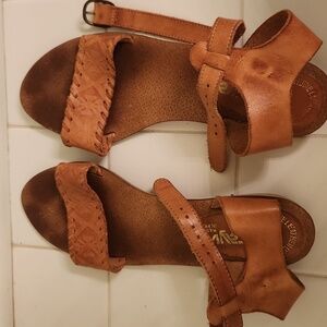 Brown Leather Sandals